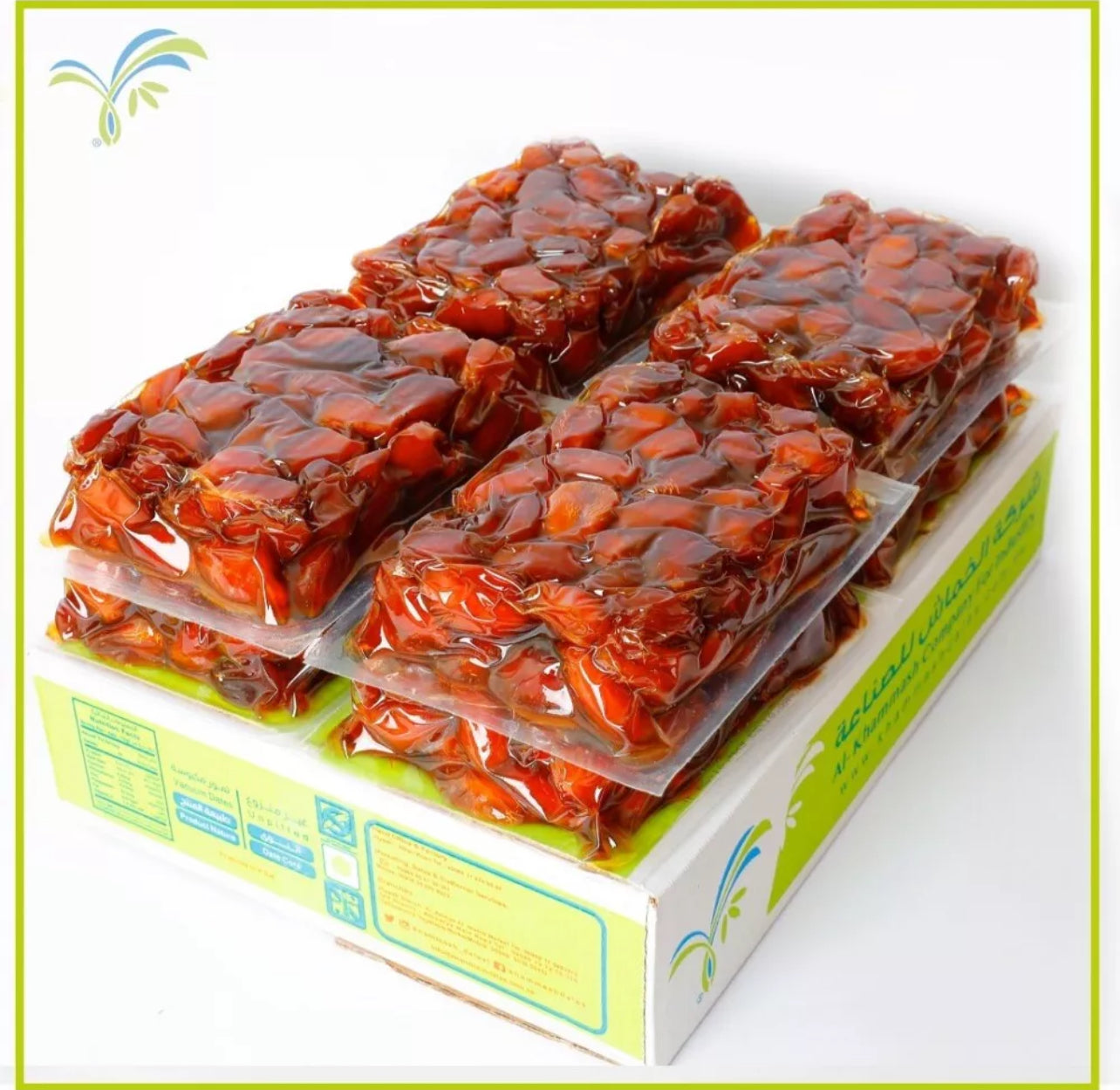 SHIPS FROM KUWAIT (8 X 1 Kg )dates Khalas organic premium تمر خلاص
