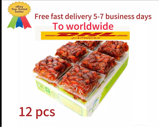 SHIPS FROM KUWAIT (12 X 500 Gram )Fresh dates organic premium  تمر فاخر خلاص