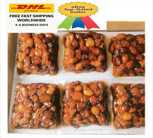 SHIPS  FROM KUWAIT (6 X 500 Gram ) Khalas dates organic premium تمر خلاص فاخر