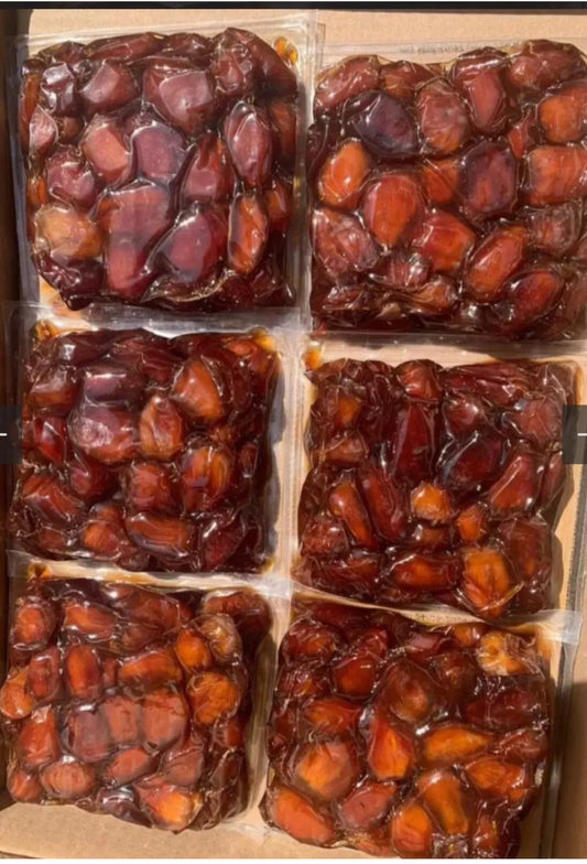 (6 X 500 Gram ) dates organic Khalas Jambu جانبو تمر خلاص  الشيوخ