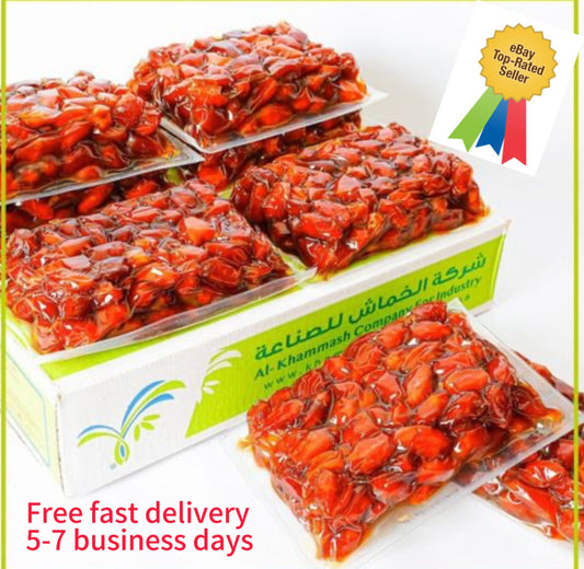 SHIPS  FROM KUWAIT (8 X 1 KG ) Khalas dates organic premium تمر خلاص فاخر